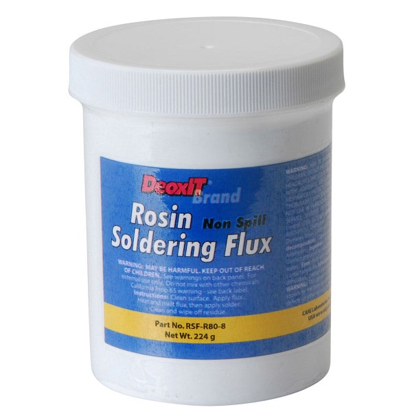Main product image for CAIG RSF-R80-8 DeoxIT Rosin Soldering Flux Jar 226g 341-222